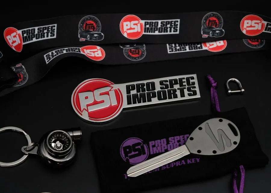 Frosted Titanium GR6 - A80 Supra Key Blank