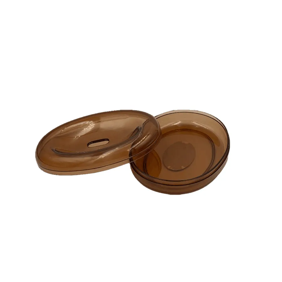 Gab Plastic Oval Soap Holder with Removable Dish  – Available in several colors