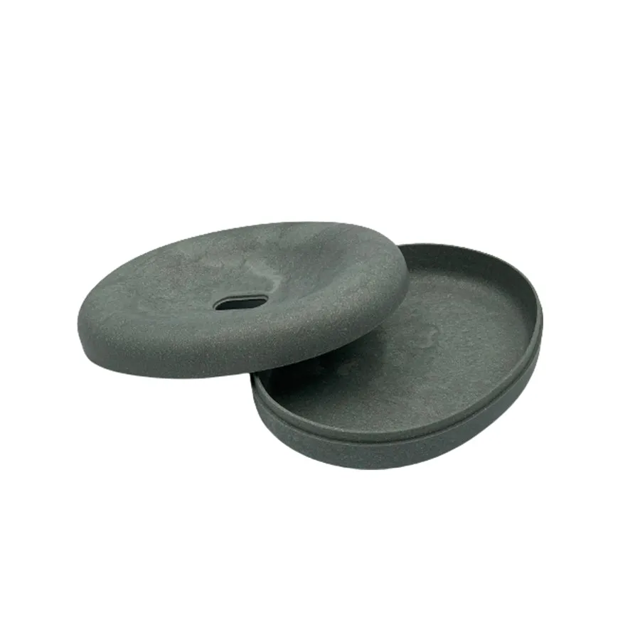 Gab Plastic Oval Soap Holder with Removable Dish  – Available in several colors