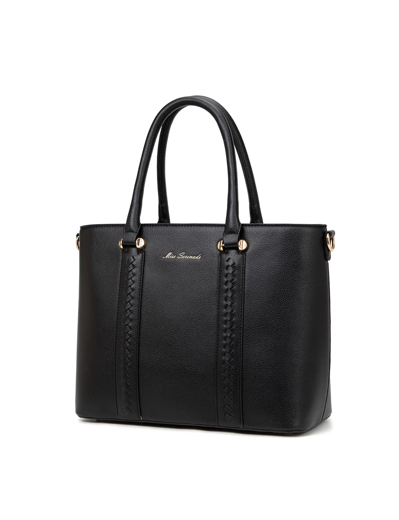 GABI ECO VEGAN TOTE BAG- XB-2353-BLK- NEW IN