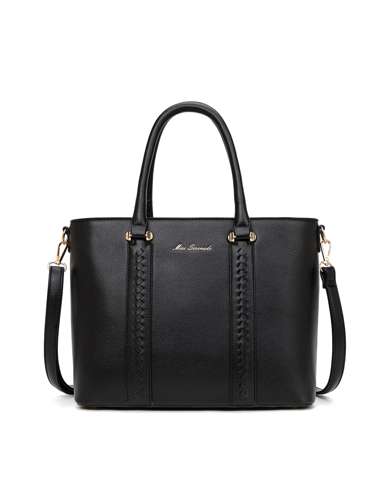 GABI ECO VEGAN TOTE BAG- XB-2353-BLK- NEW IN