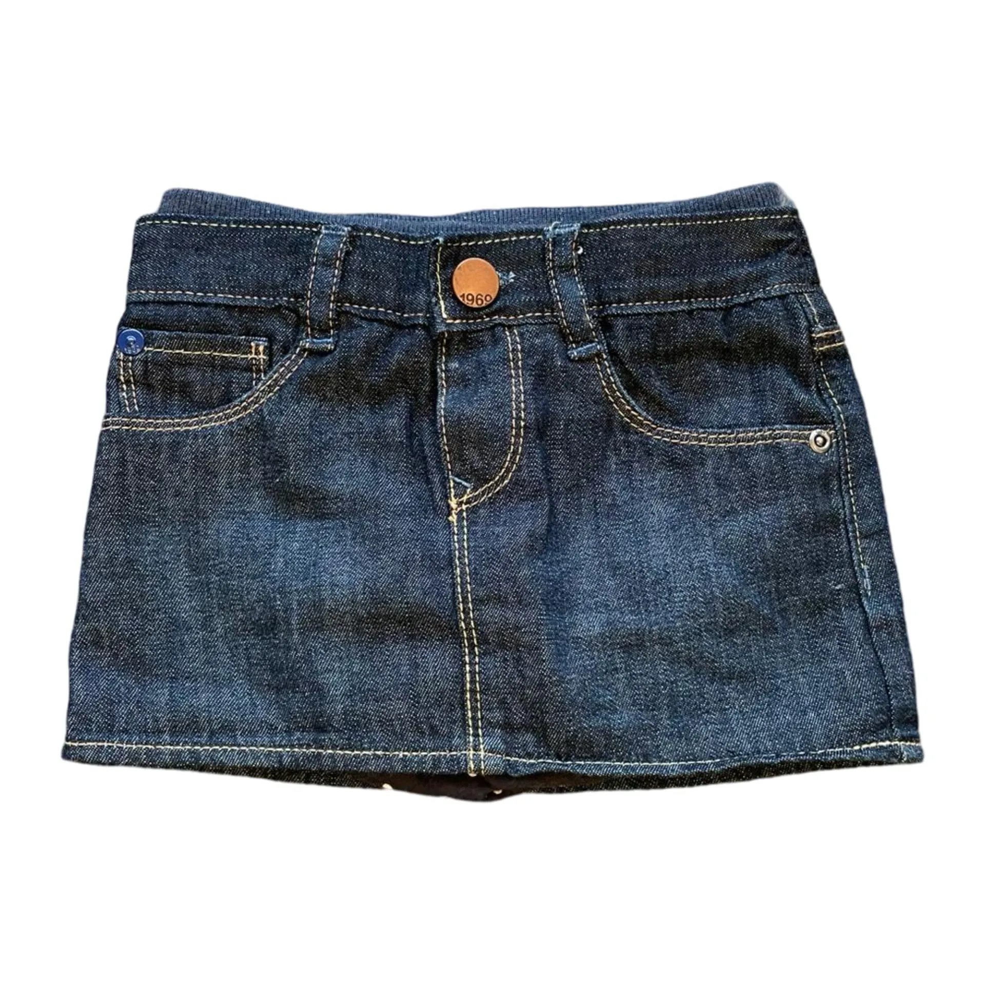 Gap Denim Skirt with Diaper Cover