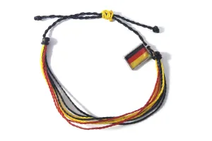 German Friendship Bracelet Germany Flag Style