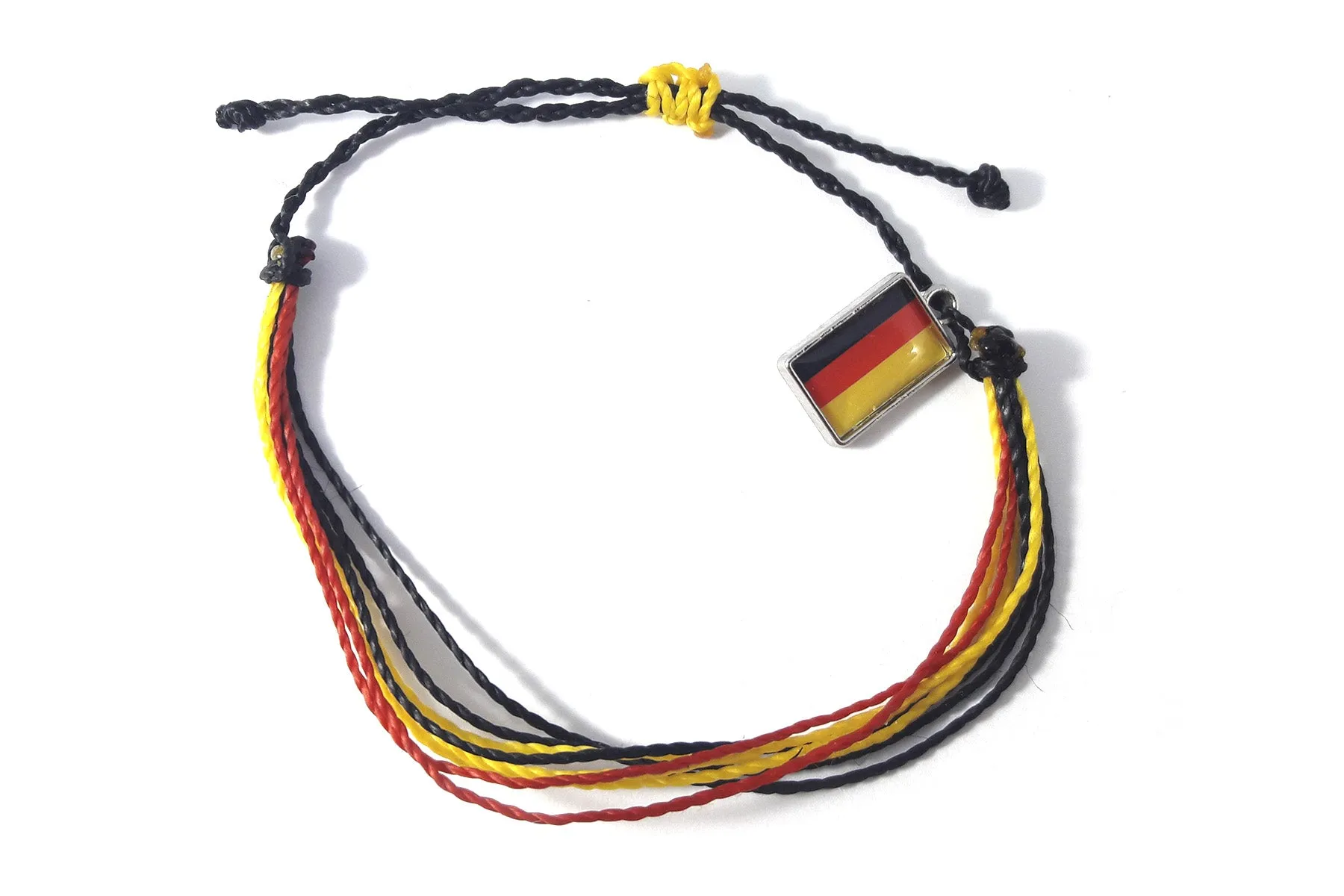 German Friendship Bracelet Germany Flag Style