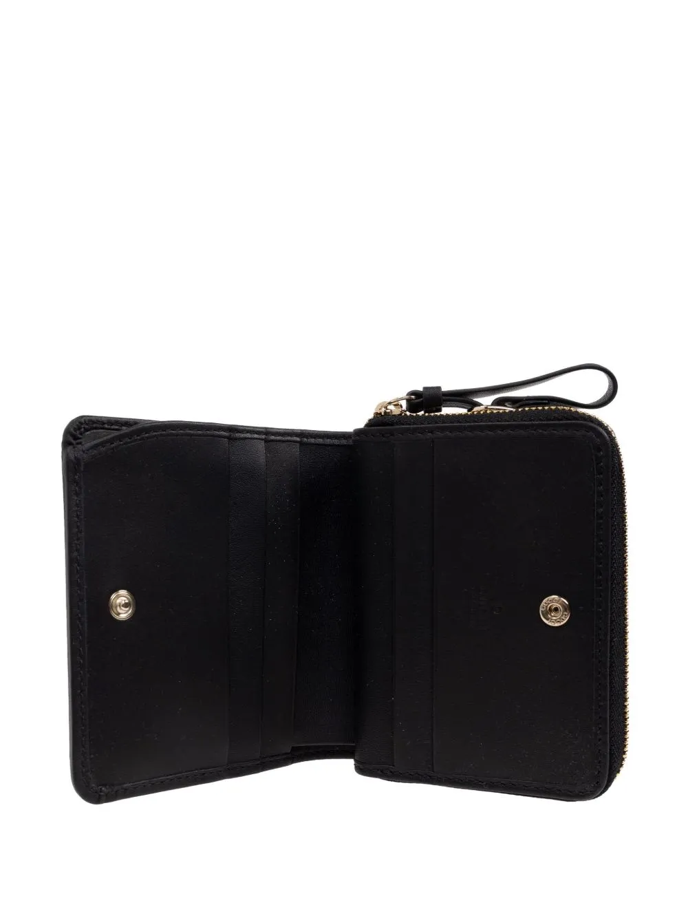 Gg emblem zipped wallet