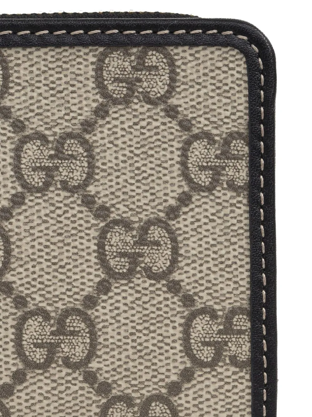 Gg emblem zipped wallet