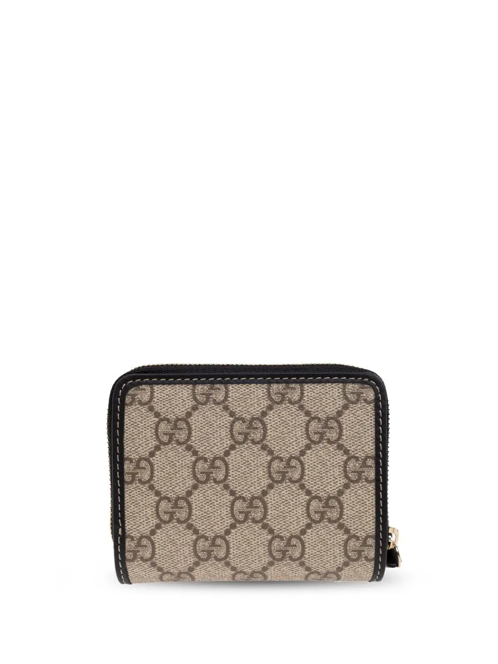 Gg emblem zipped wallet