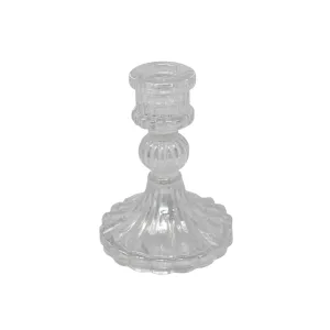 Glass Candle Holder