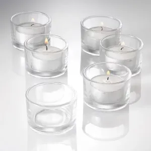 Glass Candle Holders