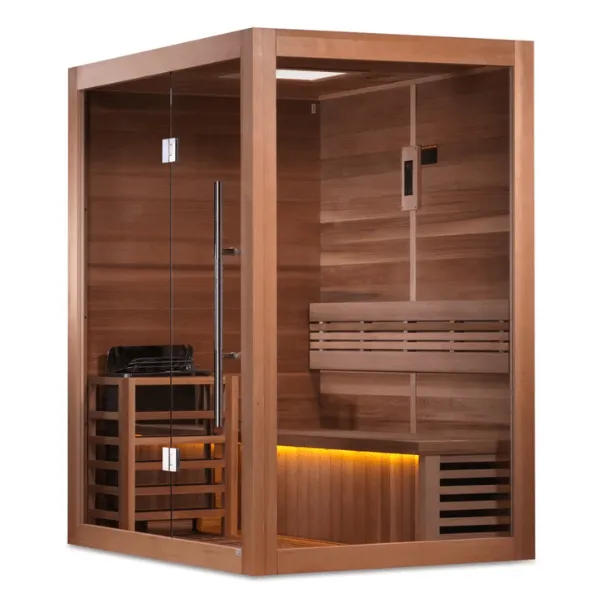Golden Designs "Hanko Edition" 2 Person Indoor Traditional Sauna GDI-7202-01