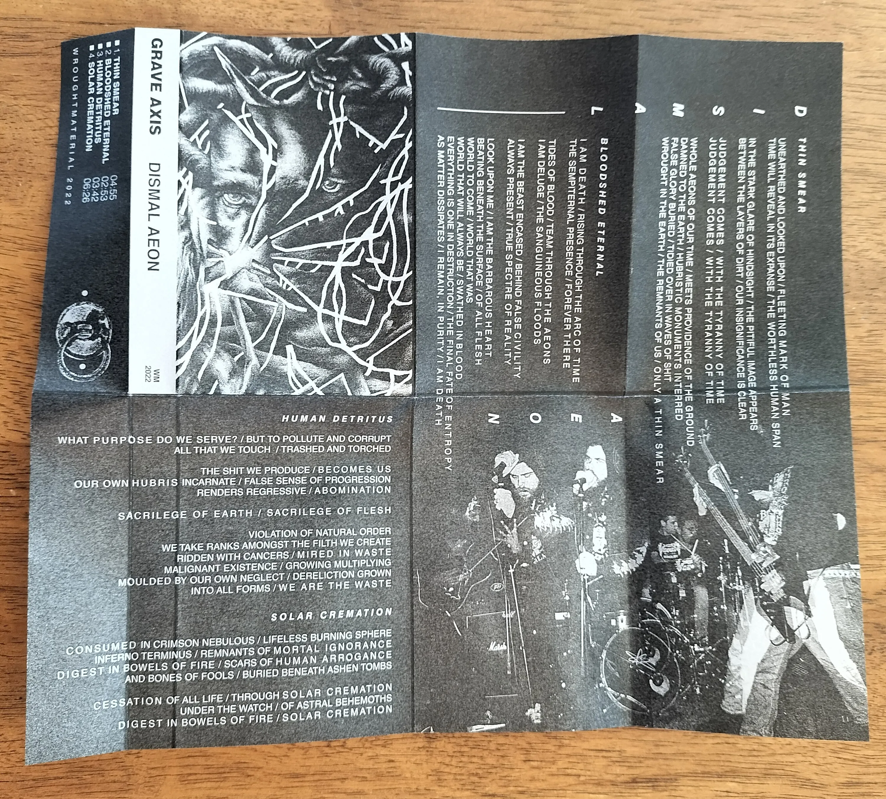 GRAVE AXIS (NZL) - Dismal Aeon TAPE