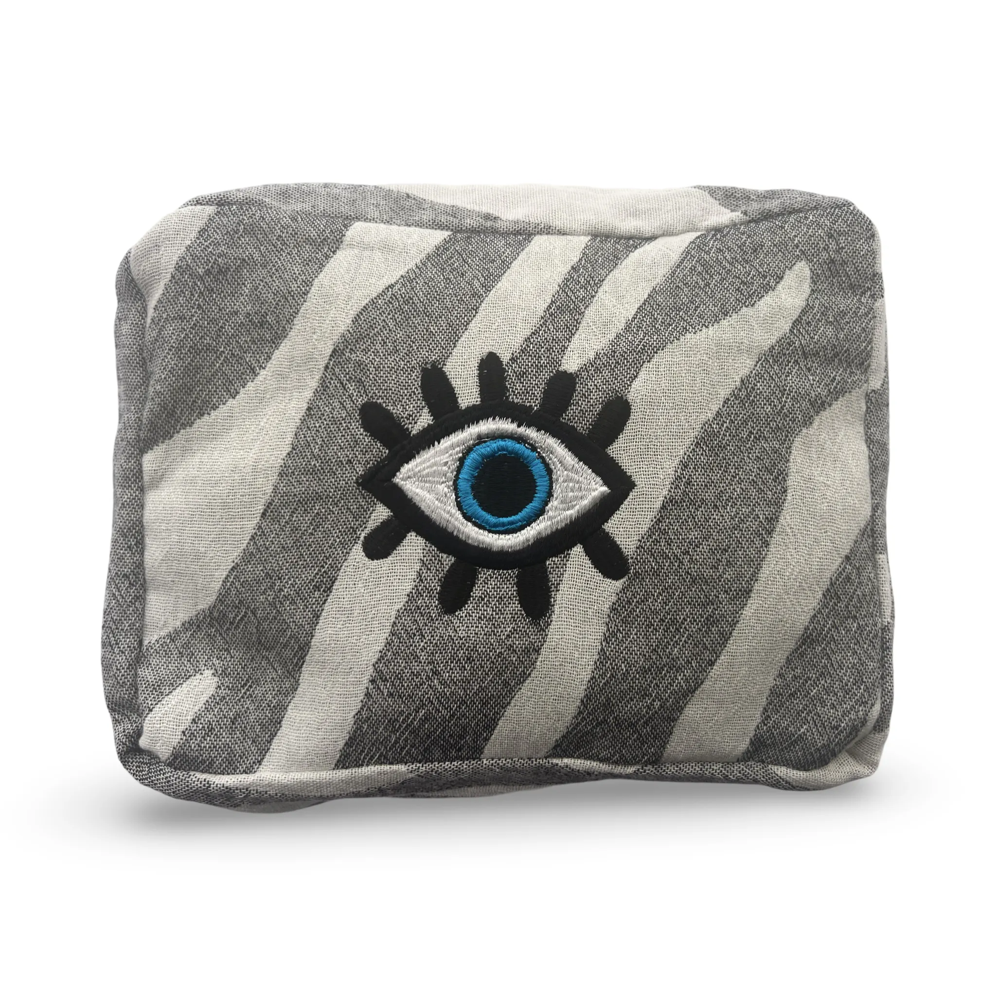Gray Ohana Cosmetic Pouch