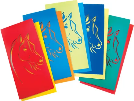 Greeting Cards "Horse Head"