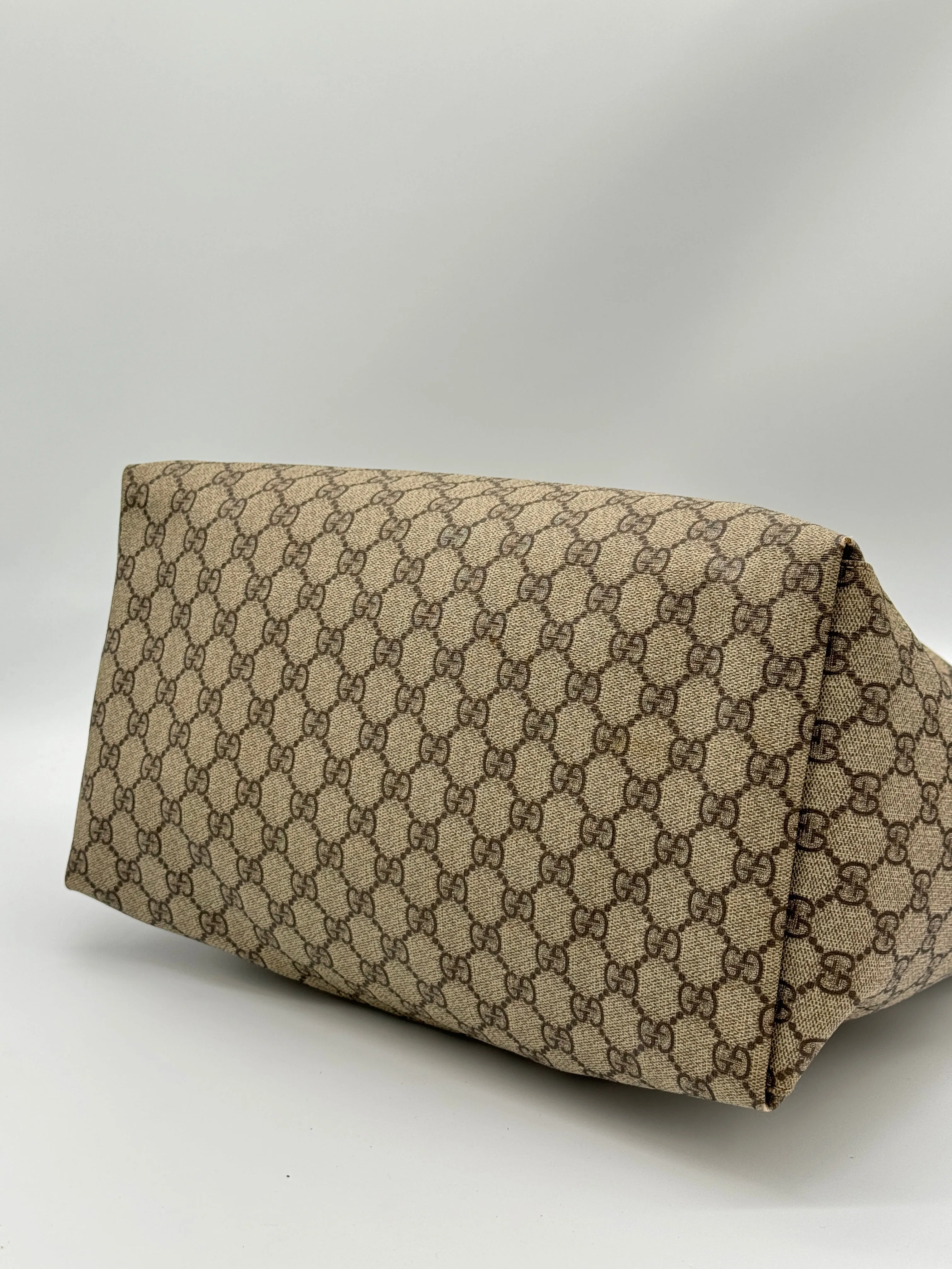 Gucci Canvas Diaper Bag