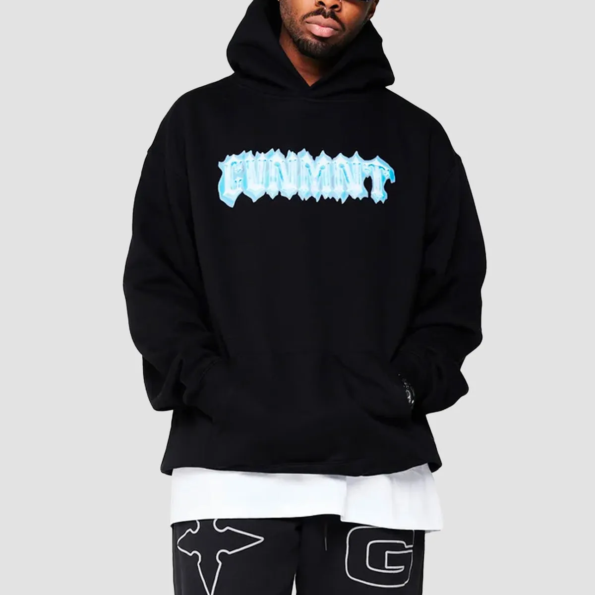 GVNMNT Ice Cold Pullover Hoodie Black