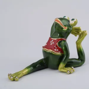 Gymnastic Frog with a Red Shirt