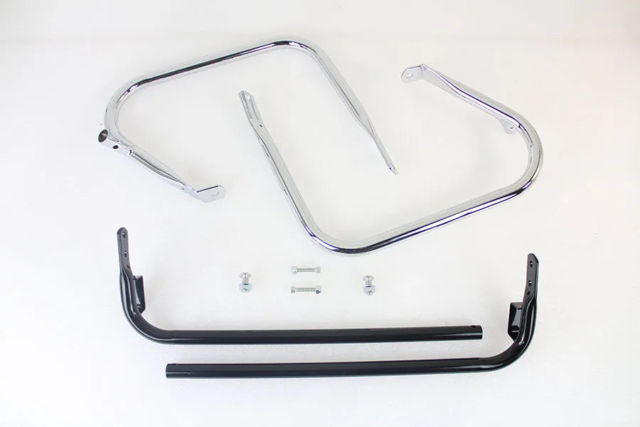 HARLEY Chrome Rear Engine Bar Set fits 1997-2008 FLHT,   1997-2008 FLTR,   1997-2008 FLHR,