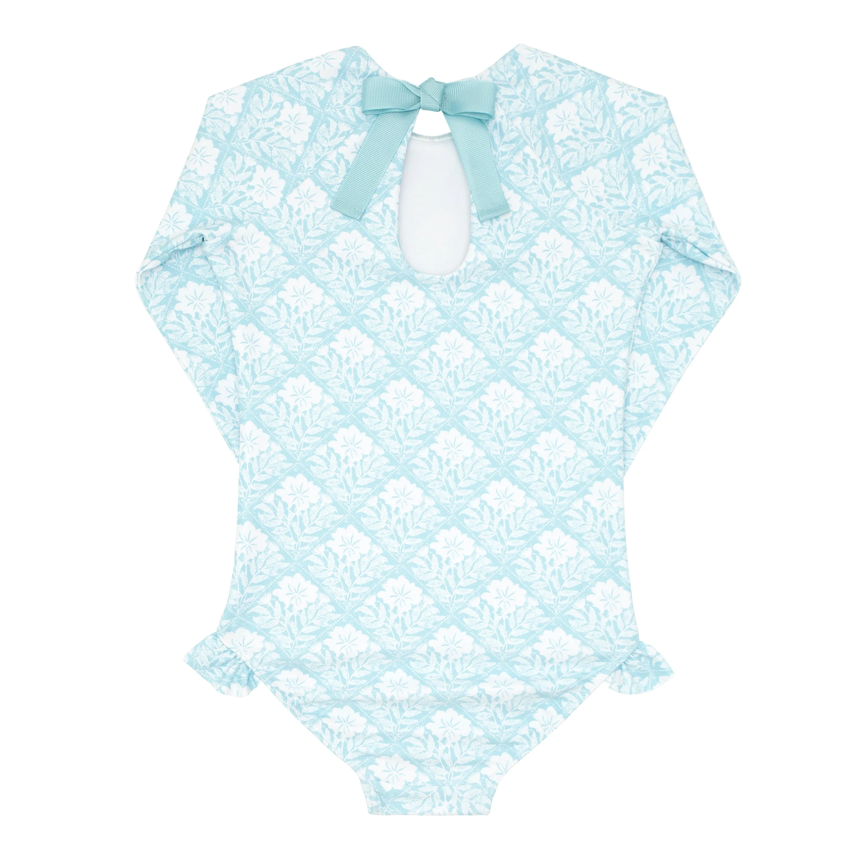 Hawaiian Quilt Rashguard One Piece Suit