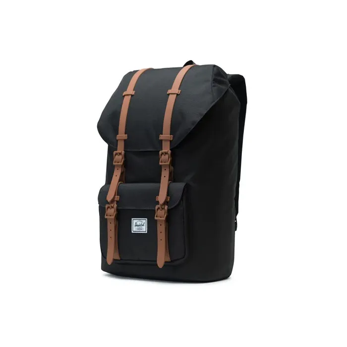 Herschel LIL AMER BLK/SADDLE 25L US