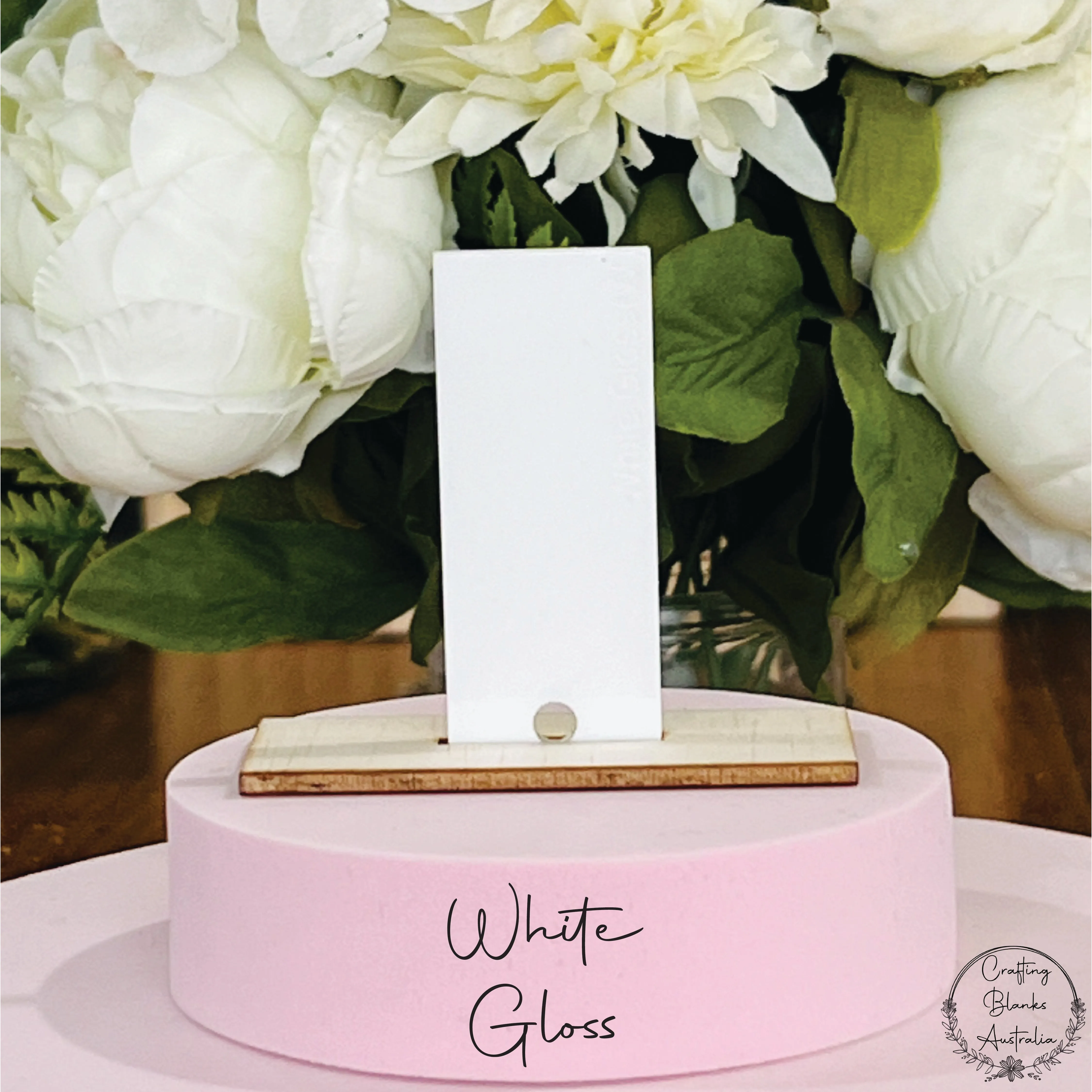 Hexagon • Bow/Clip Holder • Blank Shape