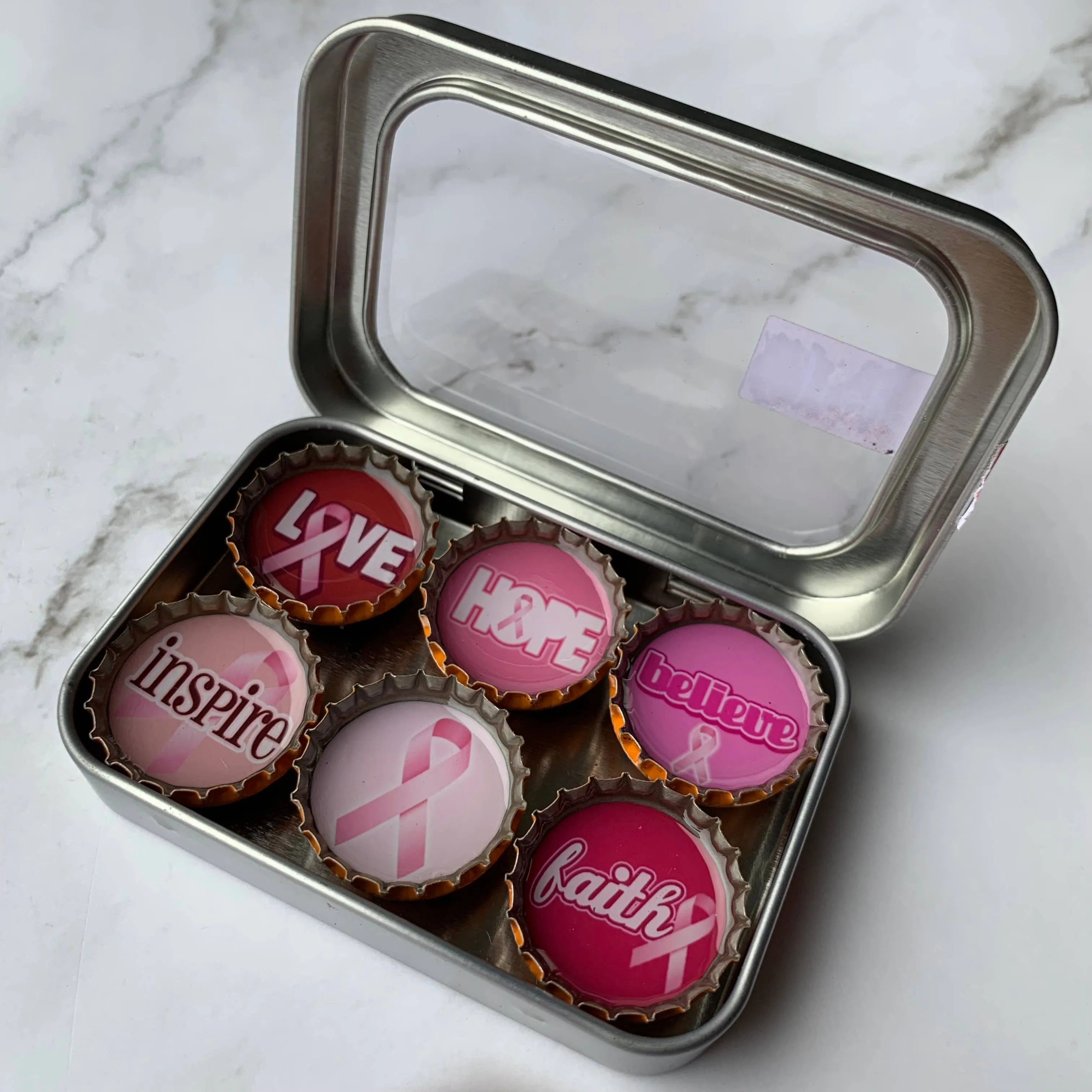 Hope Breast Cancer Awareness Magnets