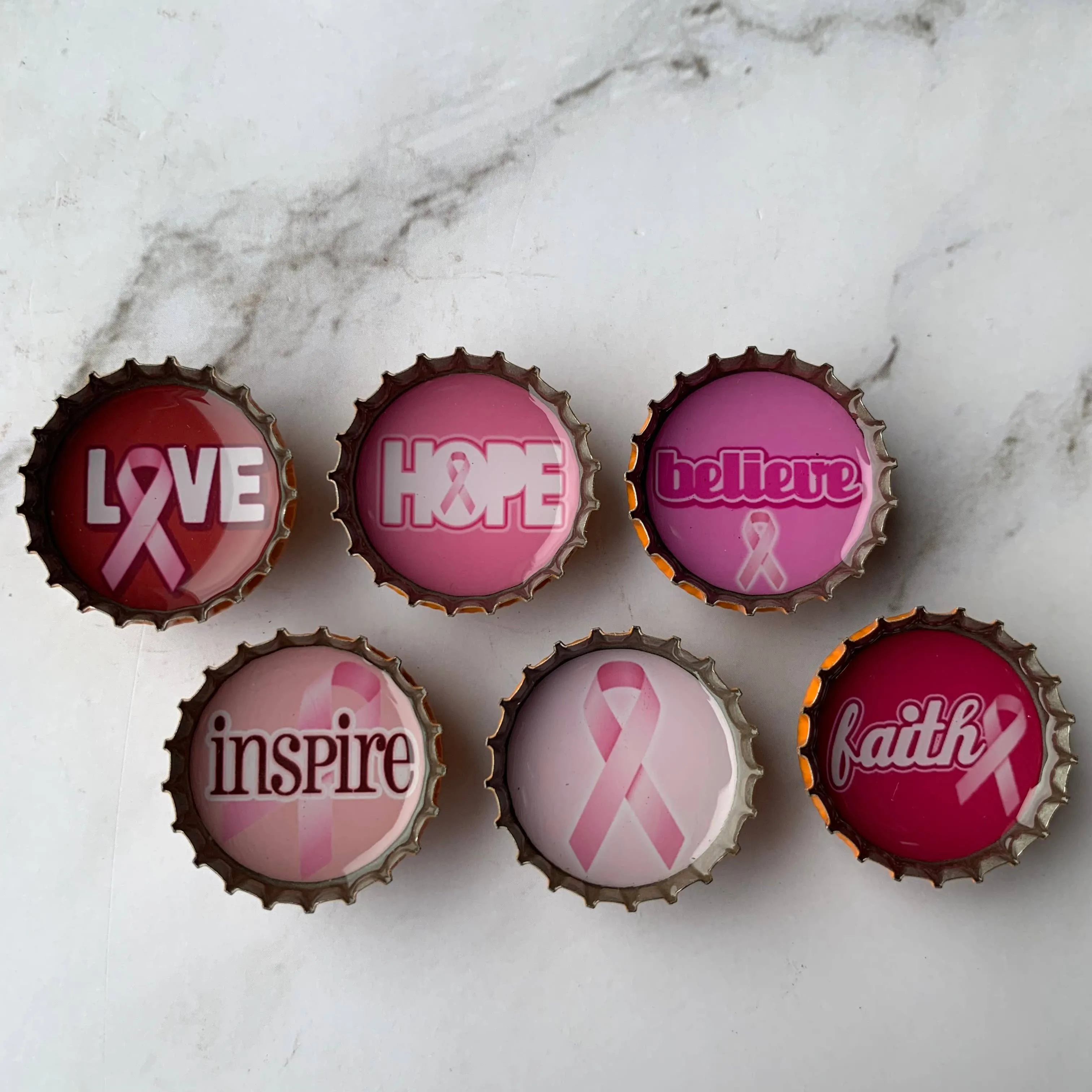 Hope Breast Cancer Awareness Magnets