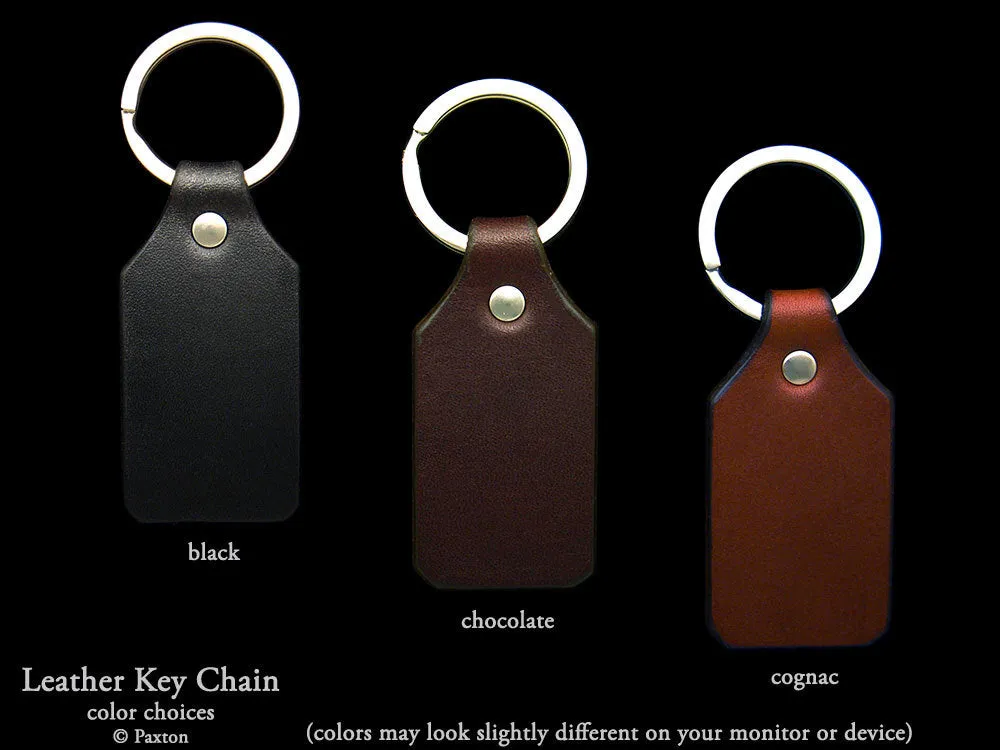 Horse Head Key Chain / Key Ring Sterling Silver