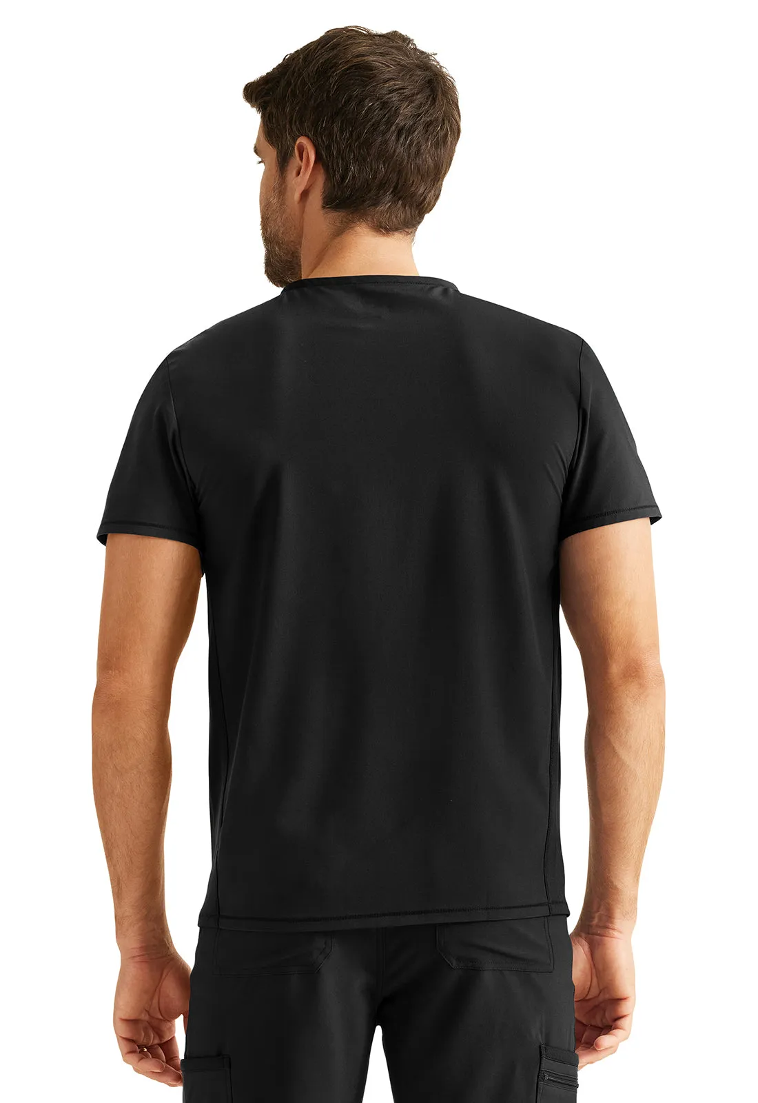 Inspira Flex IP603A Men's V-Neck Top Black