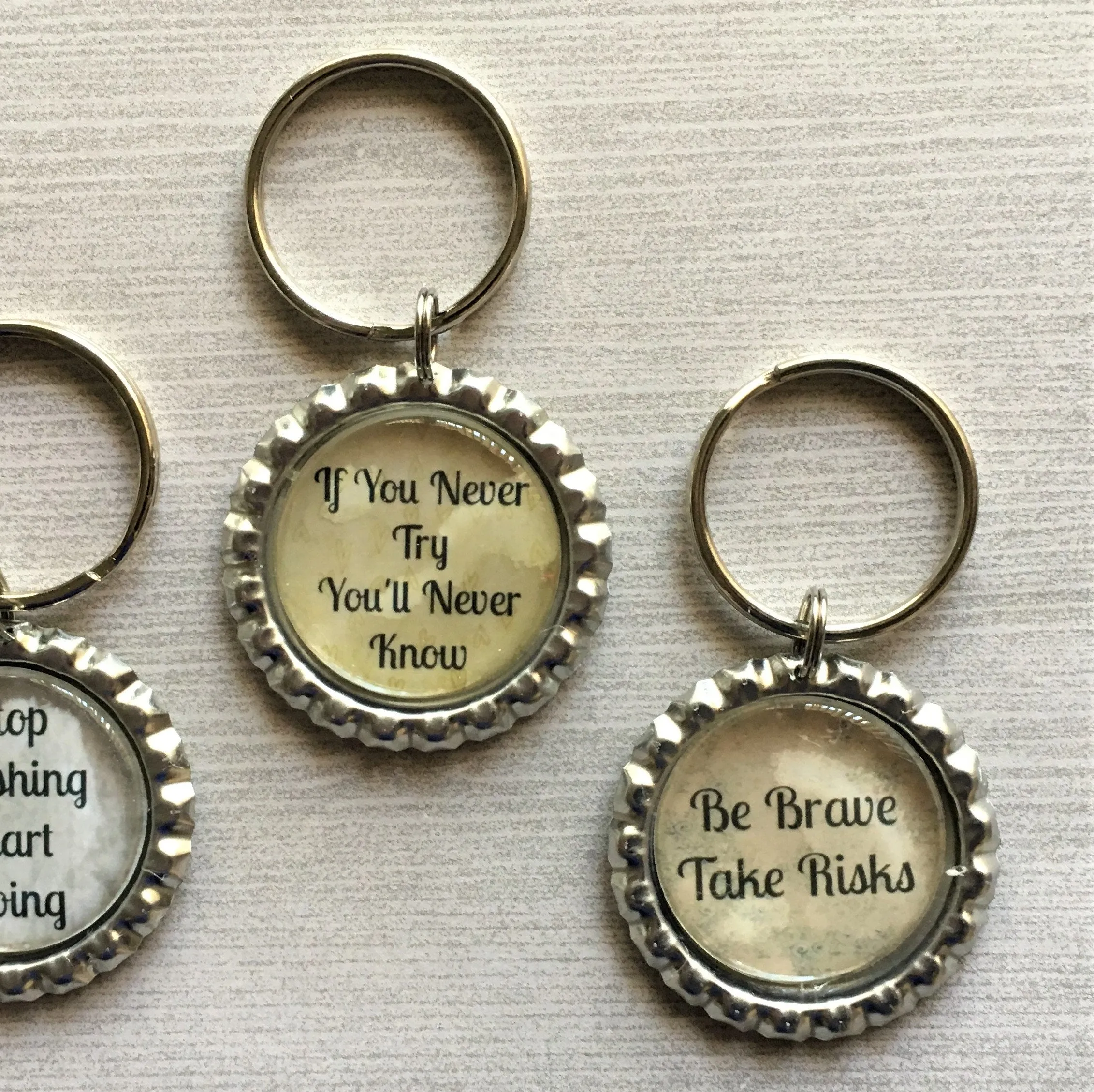 Inspirational Quotes Keychains