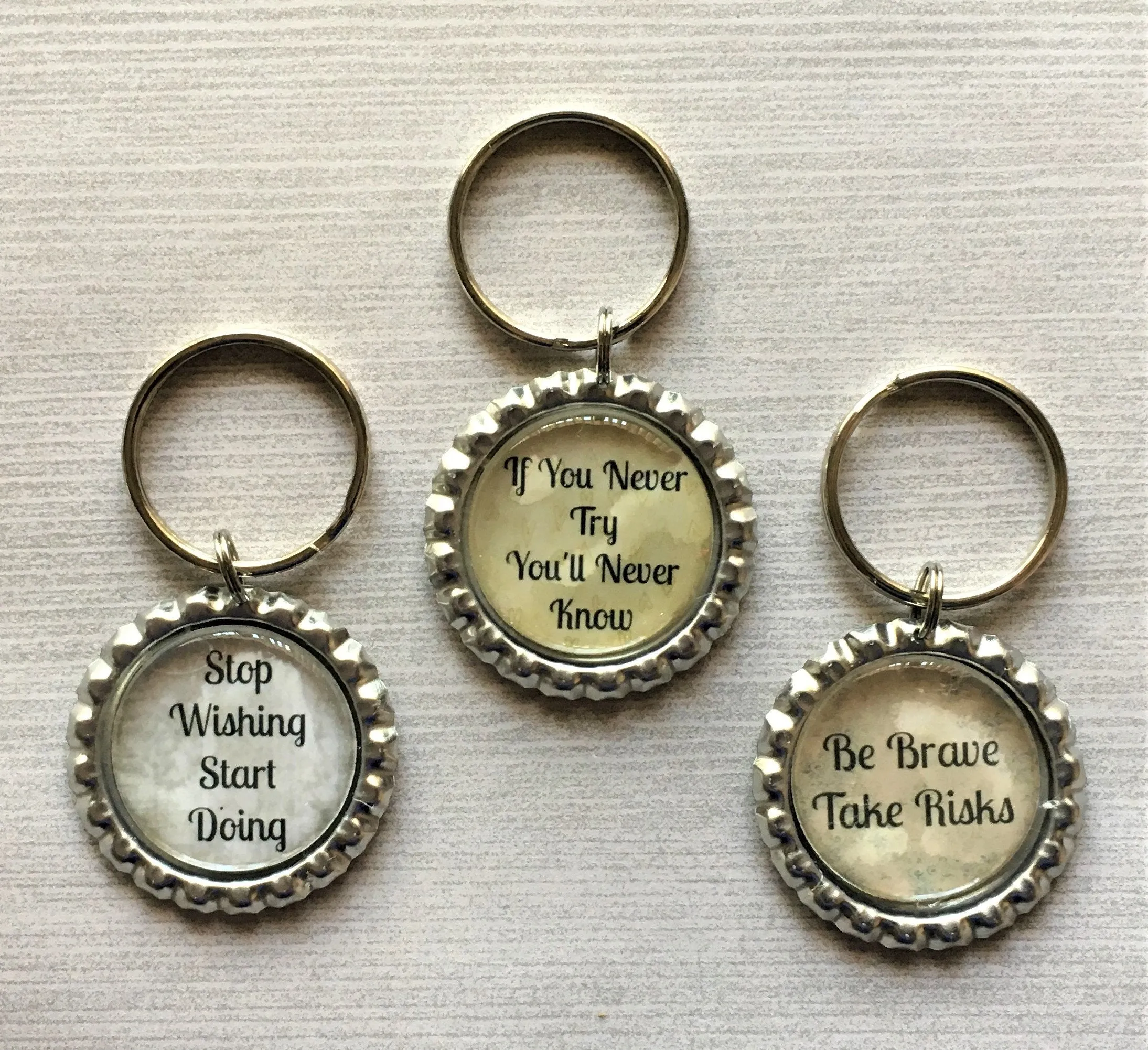Inspirational Quotes Keychains