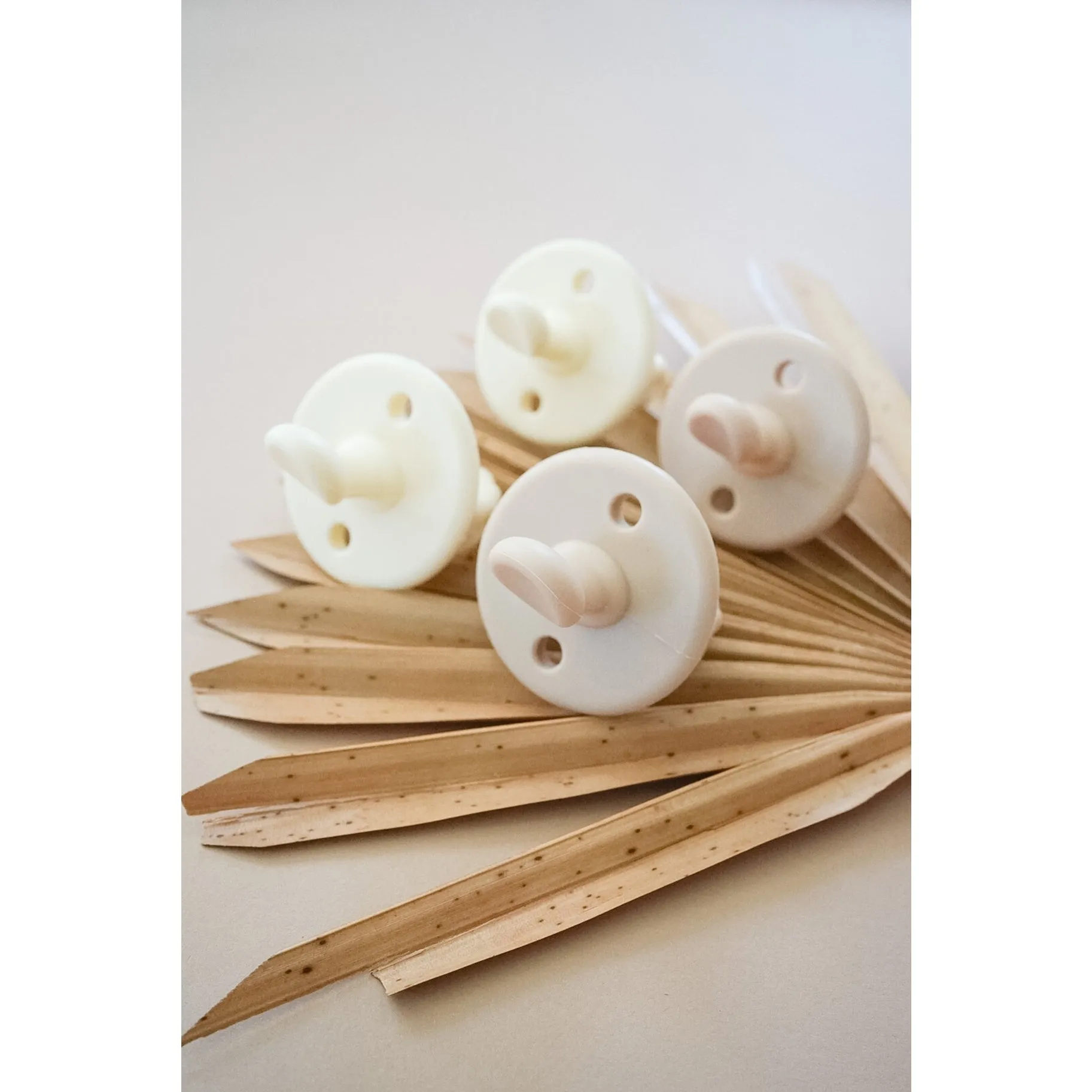 Itzy Ritzy Sweetie Soother Orthodontic Pacifier Set- Tan- FINAL SALE