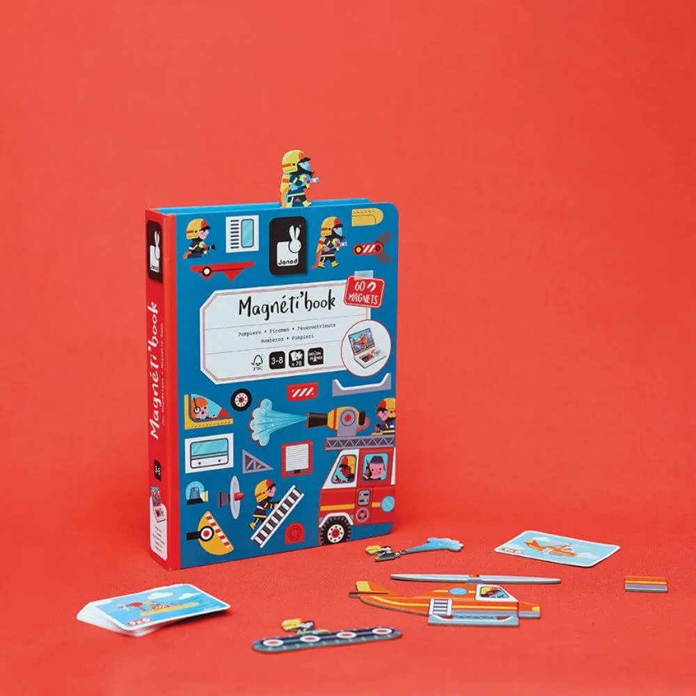 Janod Firefighter Magnetibook