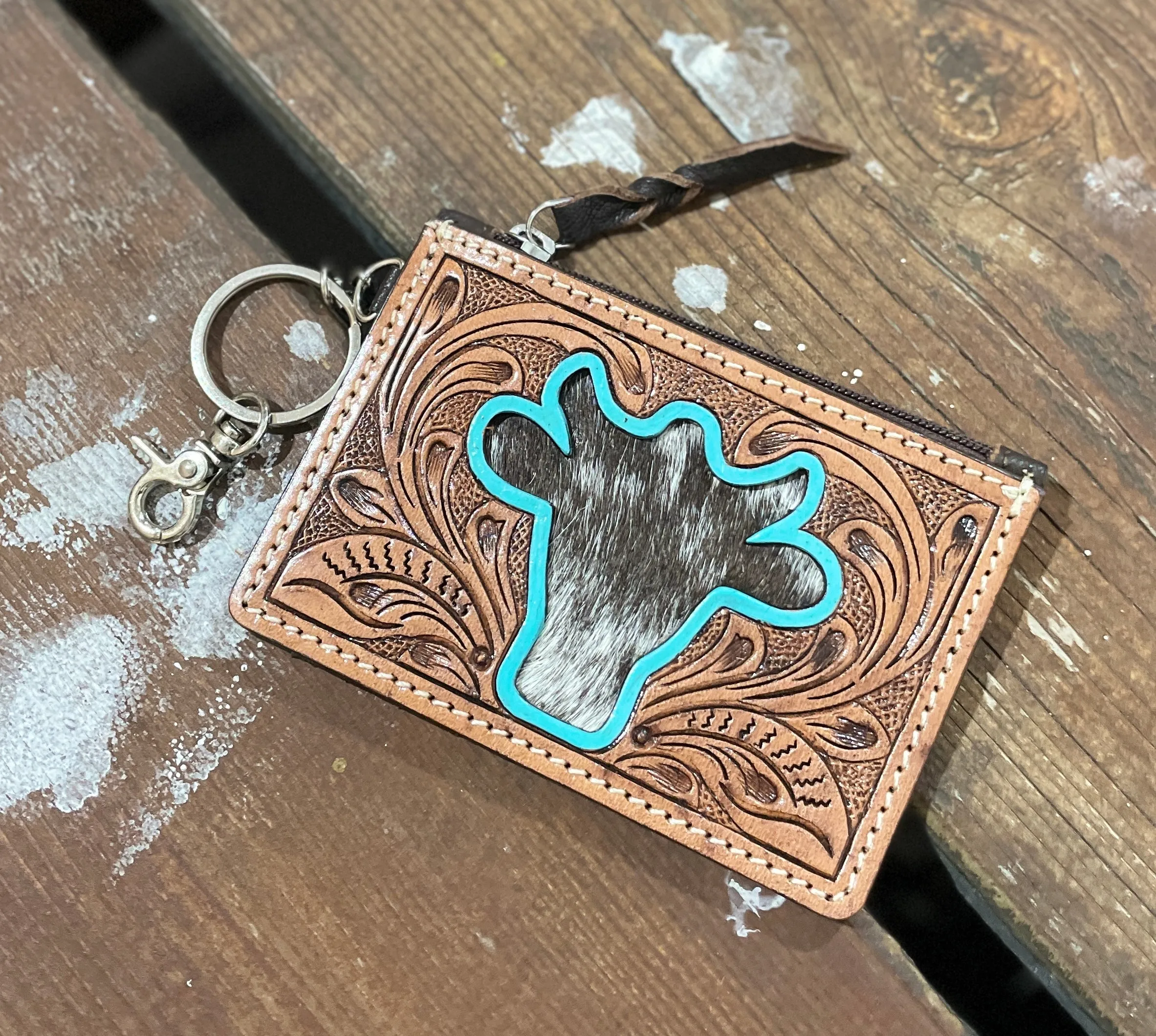 Jersey Wallet Key Fob