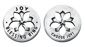 Joy Blessing Ring Charm
