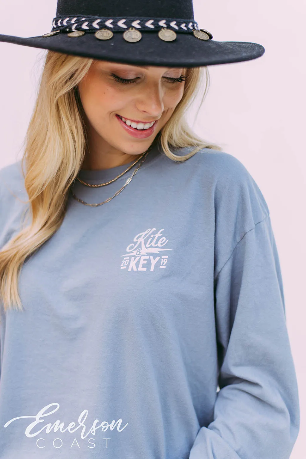 Kappa Kappa Gamma Kite and Key Formal Tee