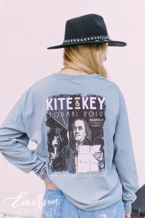 Kappa Kappa Gamma Kite and Key Formal Tee