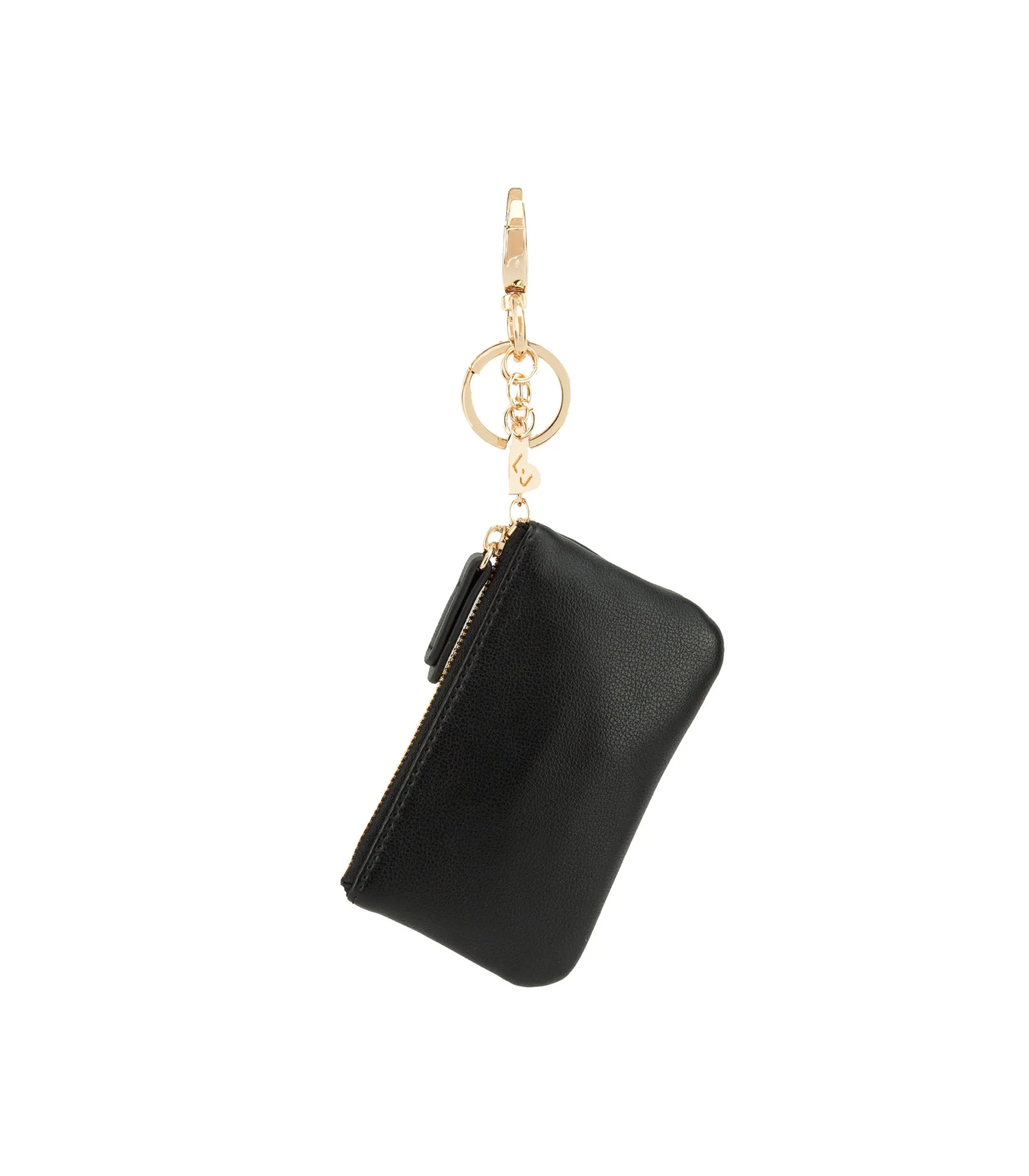 Key Ring W/Pocket - Nero