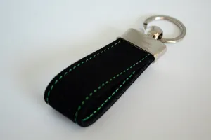 KEYRING GRAND TOURISMO (GT) - BLACK - GREEN