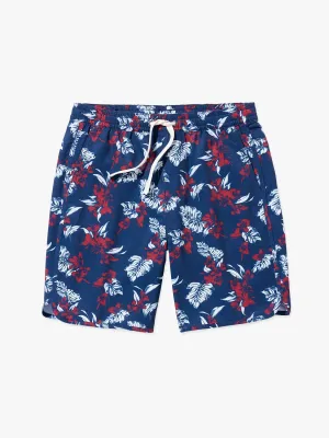 Kids Anchor Short | Navy Nautical Hawaiian