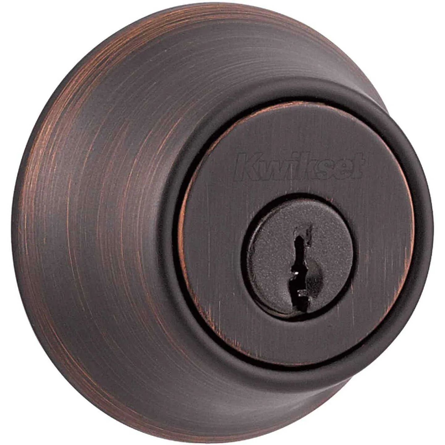 KWIKSET SINGLE CYLINDER DEADBOLT VENETIAN BRONZE