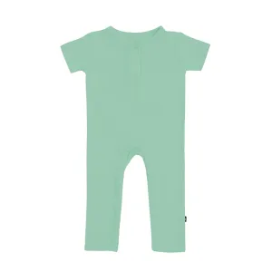 Kyte Baby Short Sleeve Romper (Wasabi) - FINAL SALE