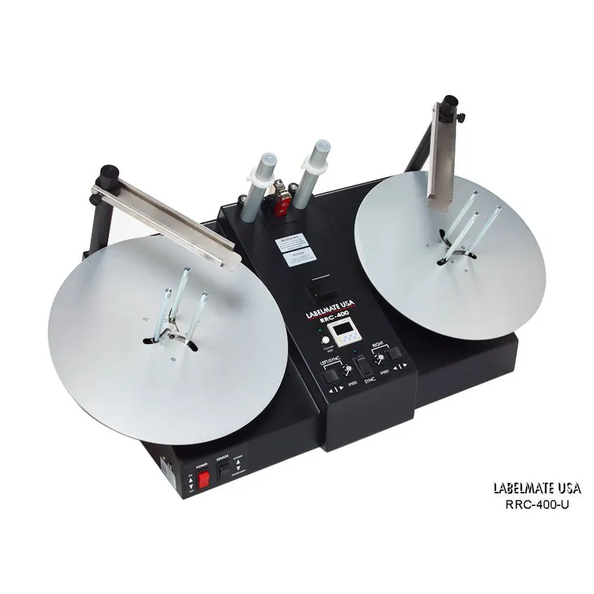 Labelmate Large-Form Reel-to-Reel Counter for Transparent & Opaque Labels RRC-400-U