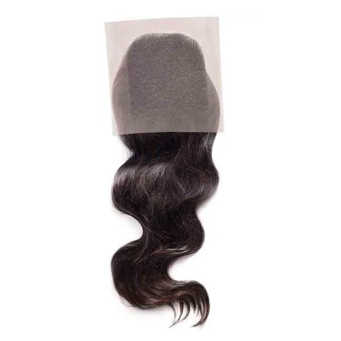 LACE CLOSURE - BODY WAVE   3 BUNDLES(#1B)