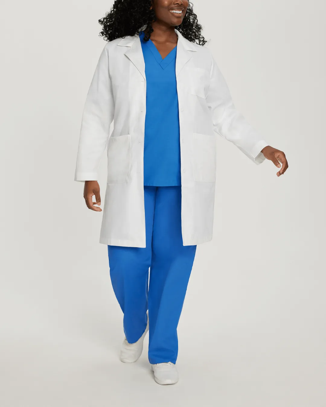 Landau Women's 5-Pocket Full-Length Lab Coat- 3153