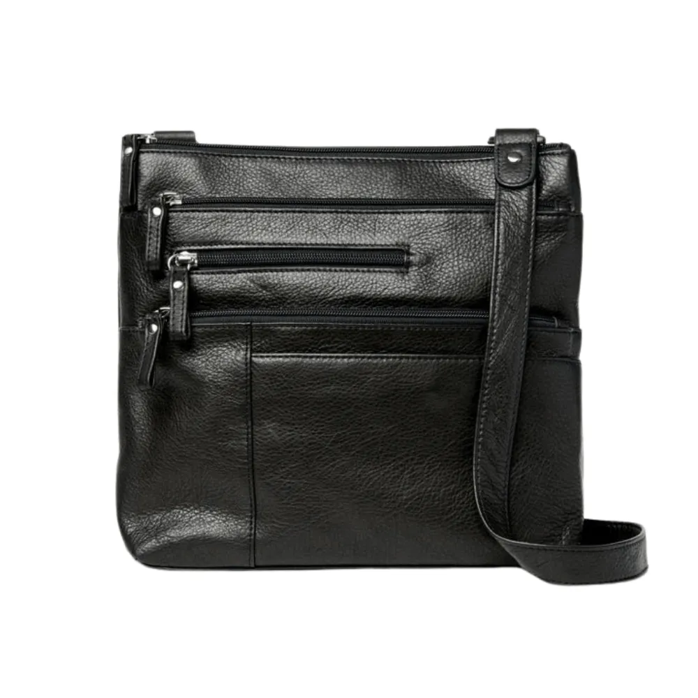 Large Crossbody Traveler | Black