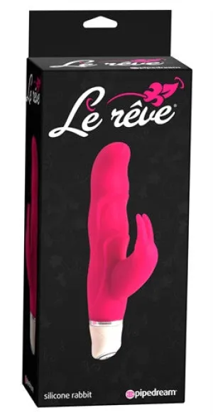 Le Reve Silicone Sweetie Rabbit - Dark Pink