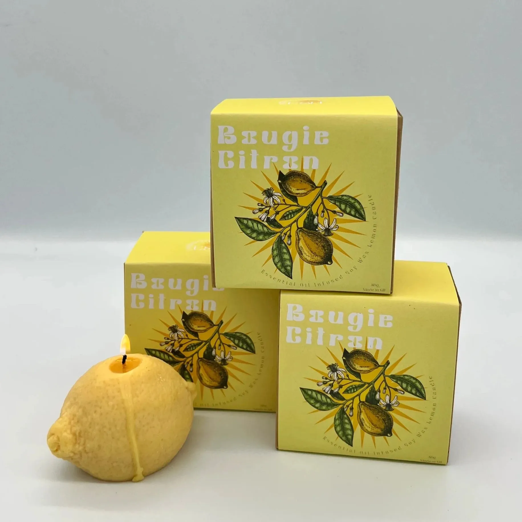 Lemon Candle (in Box)
