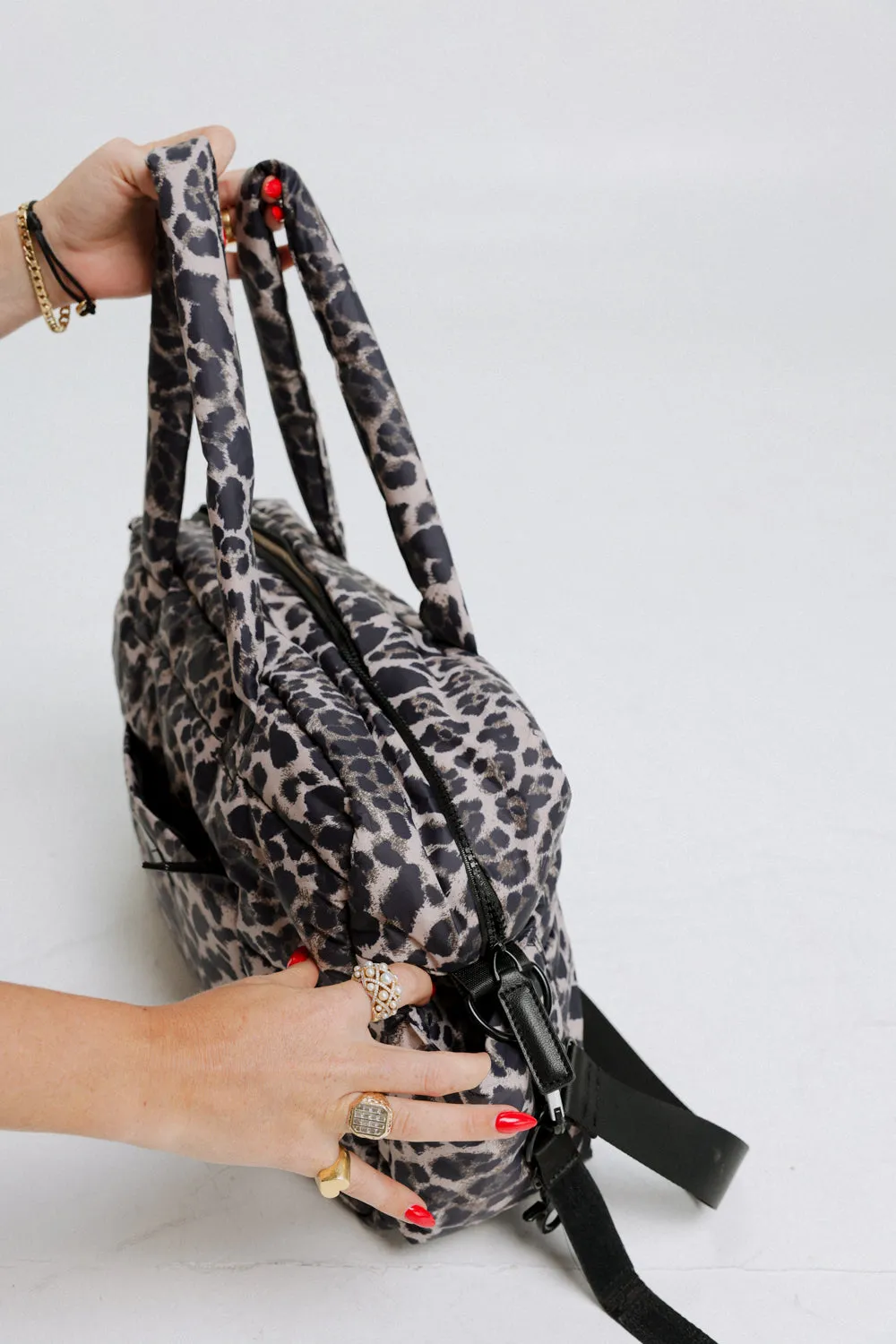 Leopard Diaper Bag