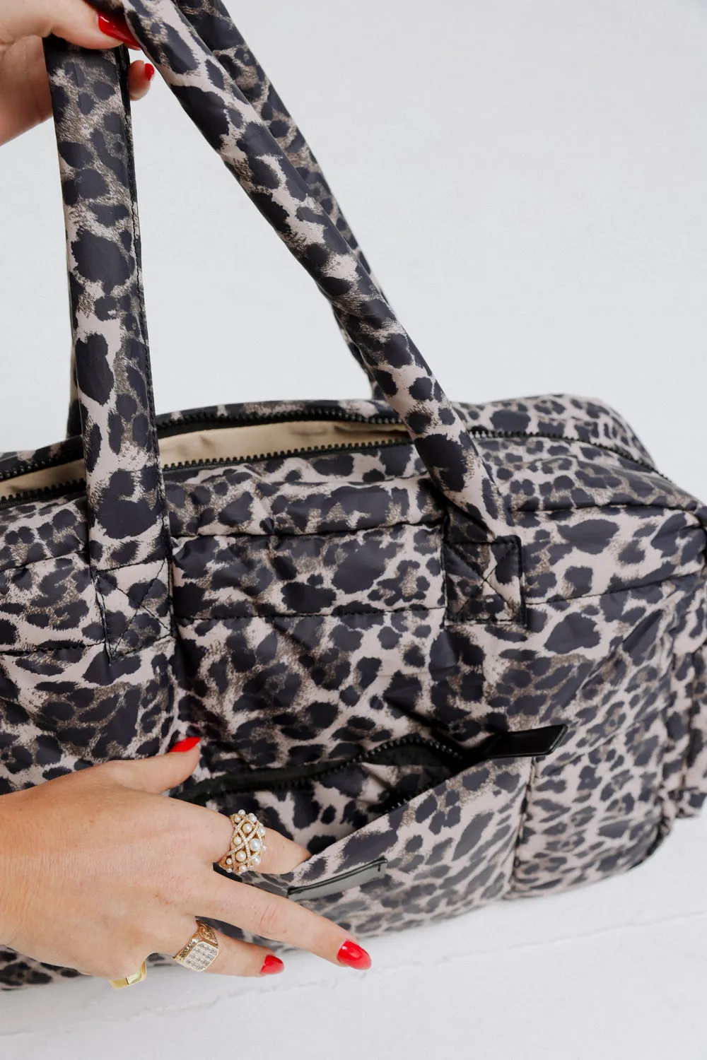 Leopard Diaper Bag