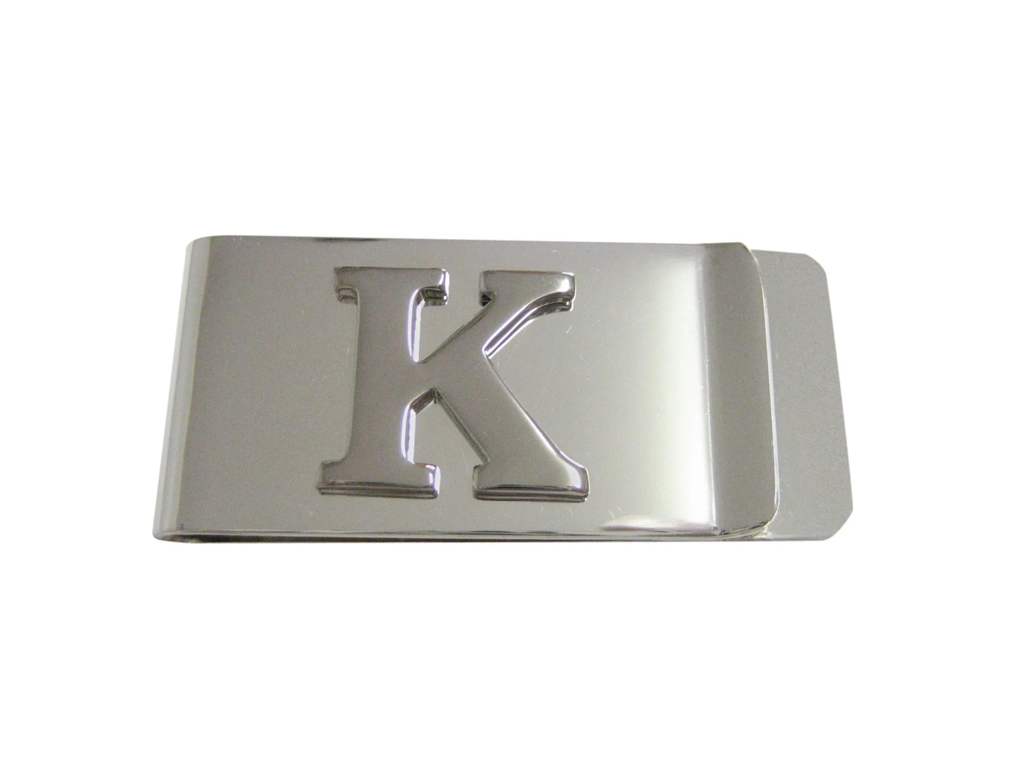 Letter K Monogram Money Clip